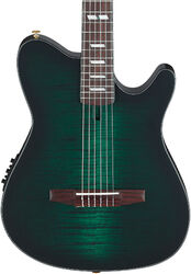 Klassieke gitaar 4/4 Ibanez FRH20FMN DGL - Deep emerald green