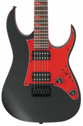 Elektrische gitaar in str-vorm Ibanez GRG131DX BKF GIO - Black flat