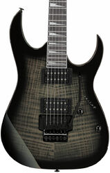 Elektrische gitaar in str-vorm Ibanez GRG320FA TKS GIO - Transparent black sunburst