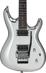 Elektrische gitaar in str-vorm Ibanez Joe Satriani JS3CR - Matte chrome