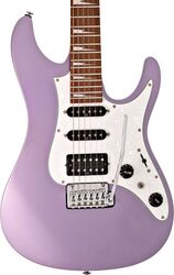 Elektrische gitaar in str-vorm Ibanez Mario Camarena MAR10 LMM Premium +Bag - Lavender metallic matte