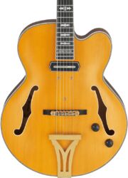 Hollow bodytock elektrische gitaar Ibanez Pat Metheny PM3C NAL - Natural amber low gloss