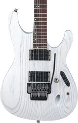 Elektrische gitaar in str-vorm Ibanez Paul Waggoner PWM20 - White stain