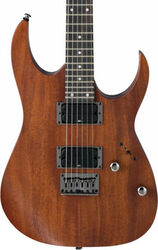 Elektrische gitaar in str-vorm Ibanez RG421 MOL Standard - Natural mahogany