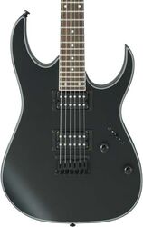 Elektrische gitaar in str-vorm Ibanez RG421EX BKF Standard - Black flat