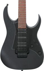 Elektrische gitaar in strat vorm Ibanez Standard RG450B WK - weathered black