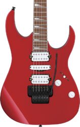 Elektrische gitaar in strat vorm Ibanez Standard RG470DXW CA - Candy apple