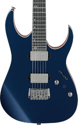 Elektrische gitaar in strat vorm Ibanez Prestige Japan RG5121R DBF - Dark tide blue flat