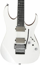 Elektrische gitaar in str-vorm Ibanez RG5320C PW Prestige Japan - Polar white