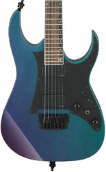 Elektrische gitaar in str-vorm Ibanez RG631ALF BCM Axion Label - Blue chameleon