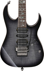 Elektrische gitaar in str-vorm Ibanez RG8570 BRE J.Custom Japan - Black rutile