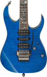 Elektrische gitaar in str-vorm Ibanez RG8570 BRE J.Custom Japan - Royal blue sapphire