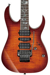 Elektrische gitaar in strat vorm Ibanez J.Custom RG8570 BSR (Japan) - Brownish Sphalerite