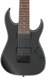 Bariton elektrische gitaar Ibanez RG8EX BKF 8-String Standard - Black flat