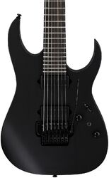 Elektrische gitaar in str-vorm Ibanez RGRB720 Iron Label - black flat