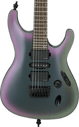 Elektrische gitaar in str-vorm Ibanez S671ALB BAB Axion Label - Black aurora burst