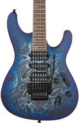 Elektrische gitaar in str-vorm Ibanez S770 CZM Standard - Cosmic Blue Frozen Matte