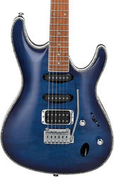 Elektrische gitaar in str-vorm Ibanez SA360NQM SPB Standard - Sapphire blue