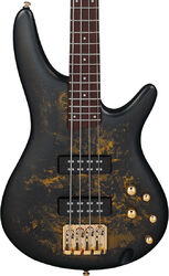 Solid body elektrische bas Ibanez Standard SR300EDX FDM Ltd - Frozen Gold Matte