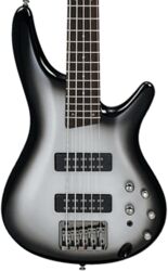 Solid body elektrische bas Ibanez SR305E MSS Standard 5-String - Metallic silver burst