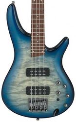Solid body elektrische bas Ibanez Standard SR400EQM SCB - Stain cosmic blue stardust