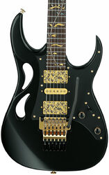 Elektrische gitaar in str-vorm Ibanez Steve Vai PIA3761 XB Japan - Onyx black