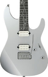 Elektrische gitaar in str-vorm Ibanez Tim Henson TOD10 Premium - Silver