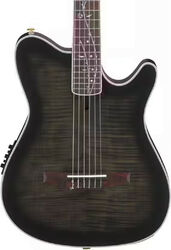 Klassieke gitaar 4/4 Ibanez Tim Henson TOD20FMN BFL - Black burst fade low gloss