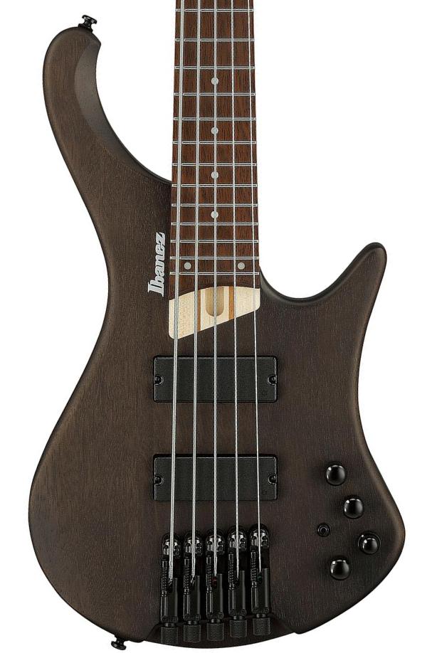 Solid body elektrische bas Ibanez Standard EHB600 WNF 5-String - Walnut Flat