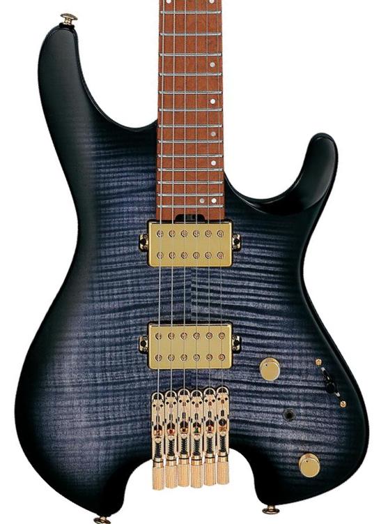 Elektrische reisgitaar Ibanez Quest Standard Q52FMG DRL - Deep Twilight Burst Low Gloss