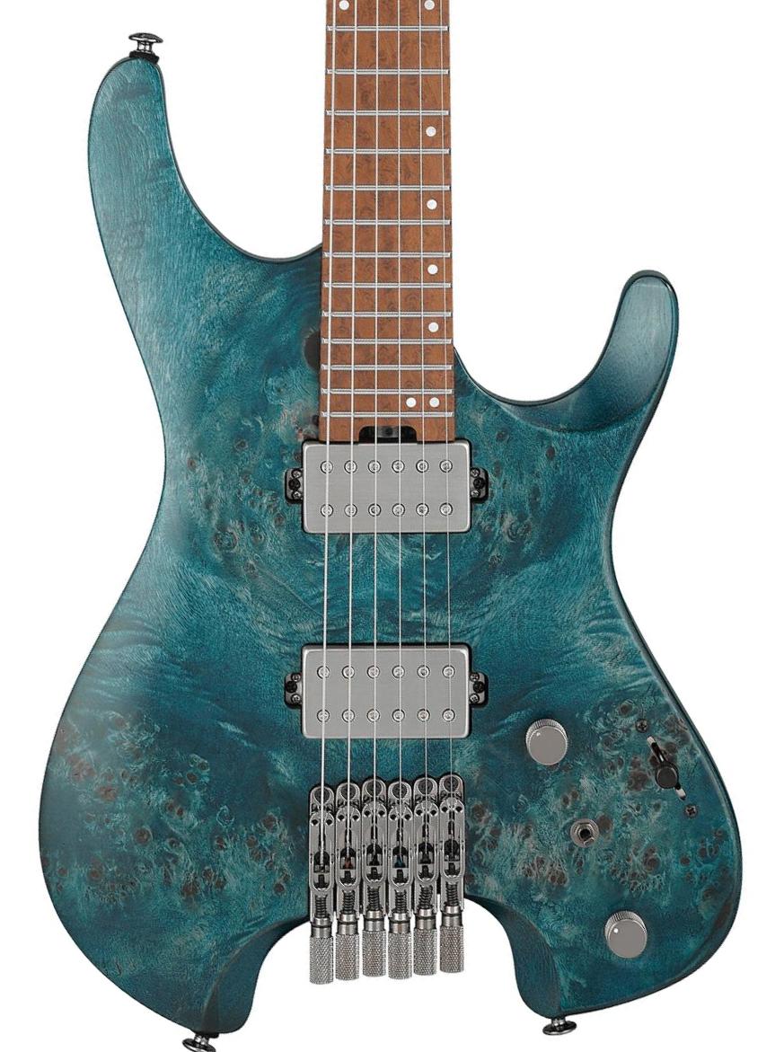 Elektrische reisgitaar Ibanez Quest Standard Q547PB COL 7-String - Cosmic blue low gloss