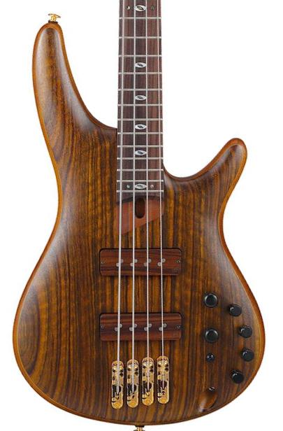 Solid body elektrische bas Ibanez Prestige Japan SR5500 MHF - Mocha flat