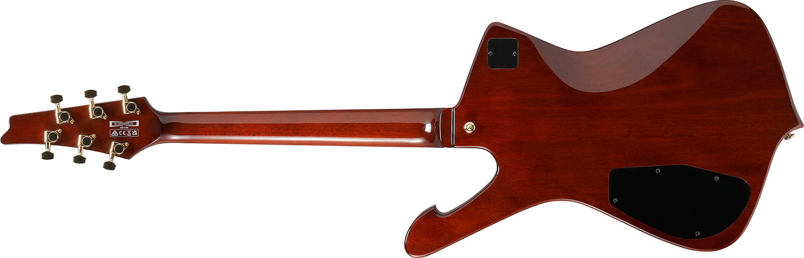 Ibanez Ic420fm Tbg Iceman 2h Ht Jat - Transparent Blue Gradation - Elektrische gitaar in Strat vorm - Variation 1