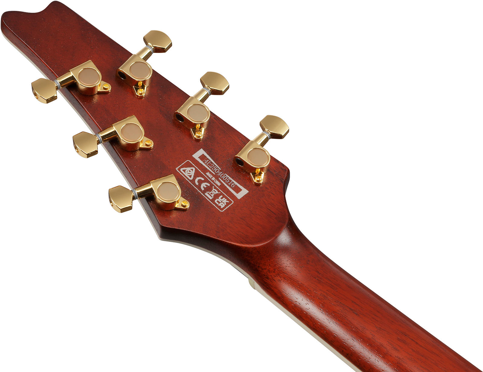 Ibanez Ic420mfm Cml Iceman 2h Ht Mn - Caramel Burst Low Gloss - Retro-rock elektrische gitaar - Variation 4