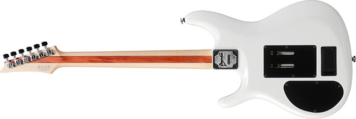 Ibanez Joe Satriani J2480 Wh Jap Signature 1h Dimarzio / Sustainiac Fr Rw - White - Kenmerkende elektrische gitaar - Variation 1