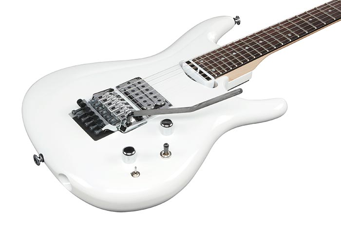 Ibanez Joe Satriani J2480 Wh Jap Signature 1h Dimarzio / Sustainiac Fr Rw - White - Kenmerkende elektrische gitaar - Variation 2