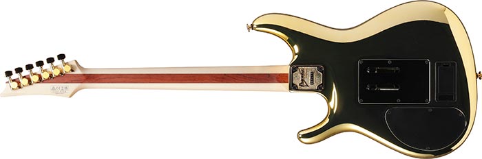 Ibanez Joe Satriani Js1gd Jap Signature 1h Sustainiac Fr Rw - Gold - Elektrische gitaar in Str-vorm - Variation 1