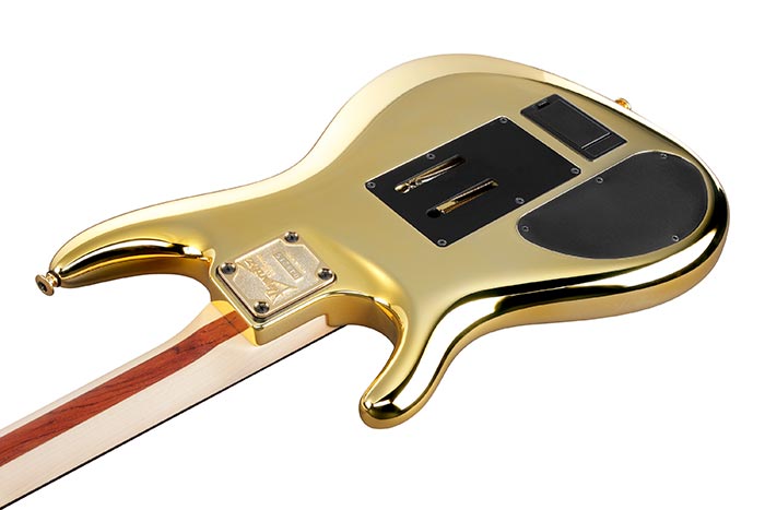 Ibanez Joe Satriani Js1gd Jap Signature 1h Sustainiac Fr Rw - Gold - Elektrische gitaar in Str-vorm - Variation 3