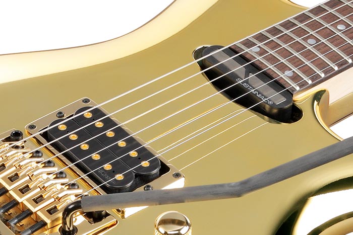 Ibanez Joe Satriani Js1gd Jap Signature 1h Sustainiac Fr Rw - Gold - Elektrische gitaar in Str-vorm - Variation 4