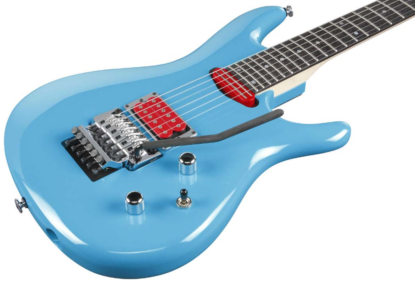 Ibanez Joe Satriani Js2410 Syb Prestige Jap Signature 2h Fr Rw - Sky Blue - Elektrische gitaar in Str-vorm - Variation 2
