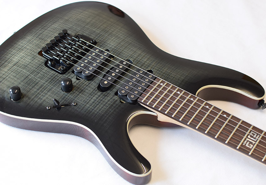 Ibanez Kiko Loureiro Kiko10bp Tgb Premium Signature Hsh Fr Pp - Trans Gray Burst - Elektrische gitaar in Str-vorm - Variation 3