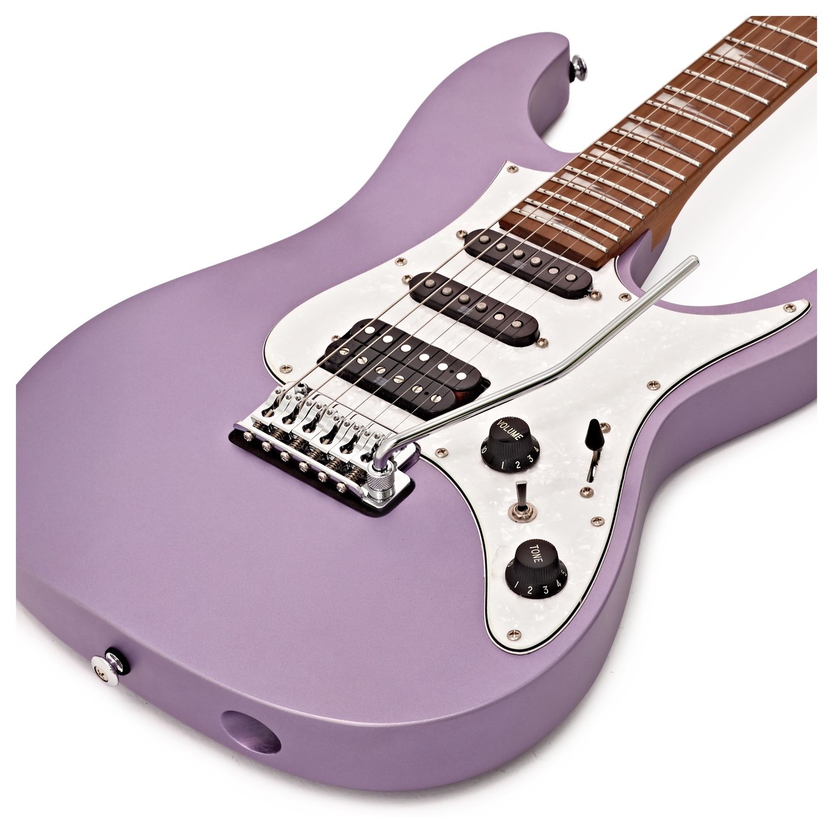 Ibanez Mario Camarena Mar10 Lmm Premium Signature Hss Trem Mn +housse - Lavender Metallic Matte - Elektrische gitaar in Str-vorm - Variation 3