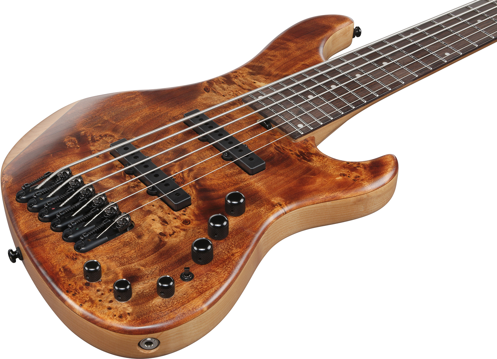 Ibanez Mdm1606 Nml Mode 6c Active Rw - Natural Mocha Low Gloss - Solid body elektrische bas - Variation 2