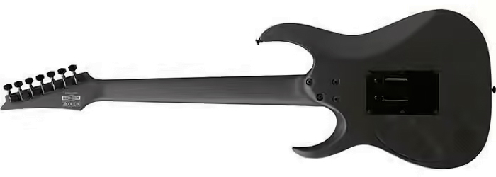 Ibanez Munky Apex K7yin Signature 7c 2h Dimarzio Fr Eb - Black - Kenmerkende elektrische gitaar - Variation 1