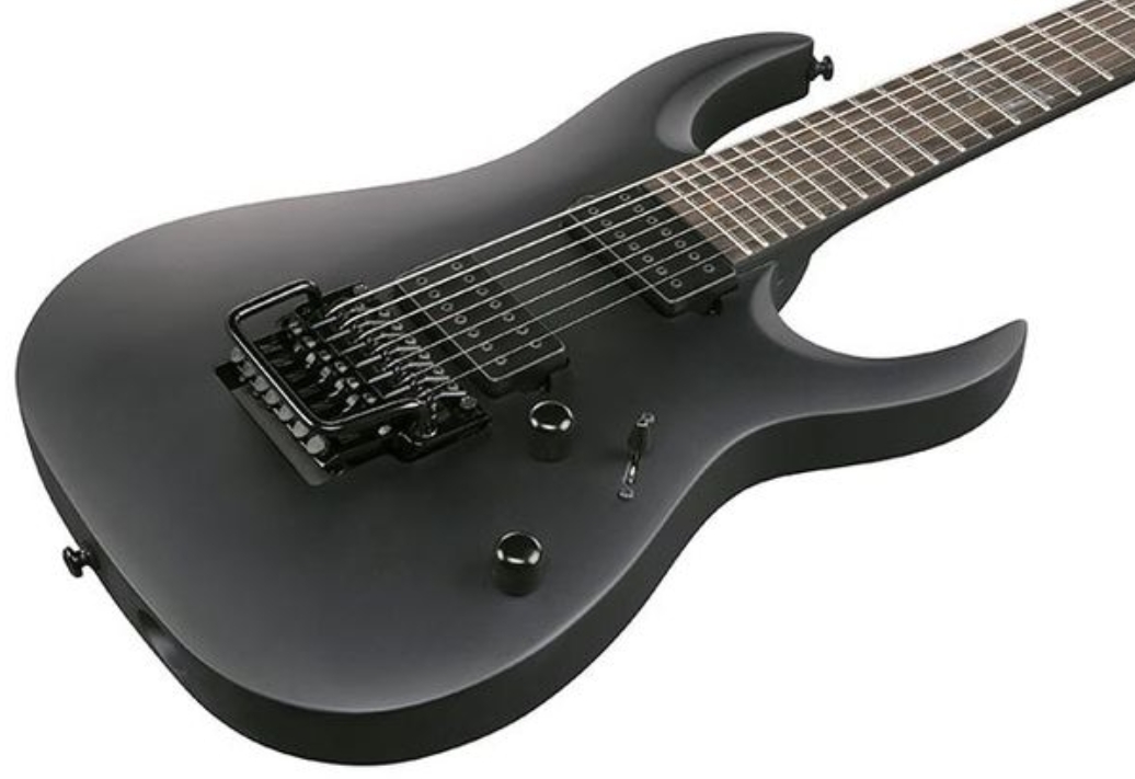 Ibanez Munky Apex K7yin Signature 7c 2h Dimarzio Fr Eb - Black - Kenmerkende elektrische gitaar - Variation 2