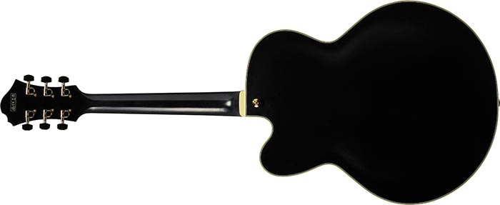 Ibanez Pat Metheny Pm3c Bkl Signature 1s Ht Eb - Black Low Gloss - Hollow bodytock elektrische gitaar - Variation 1