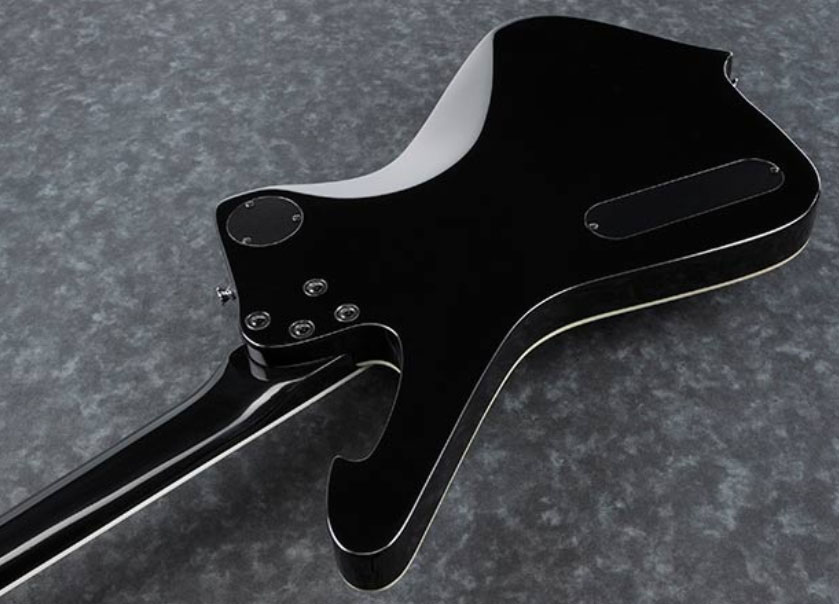 Ibanez Paul Stanley Ps60 Bk Signature Hh Ht Pur - Black - Metalen elektrische gitaar - Variation 3
