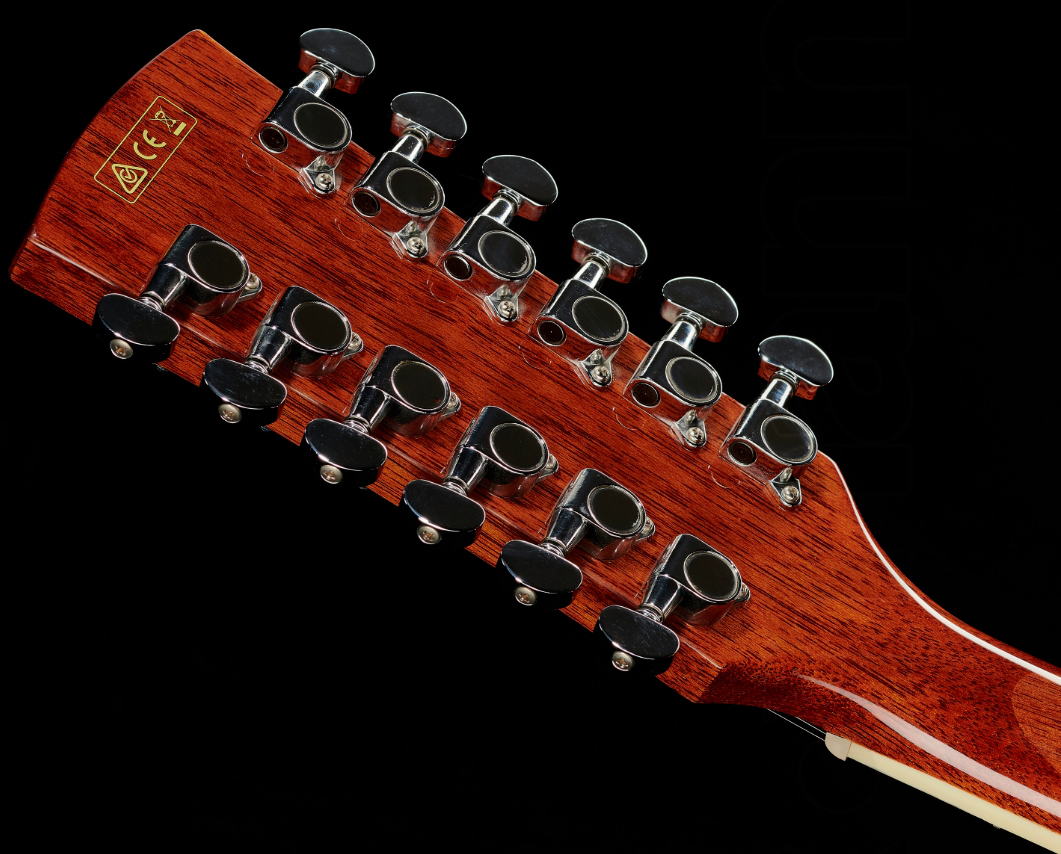 Ibanez Pf1512ece Nt Performance Dreadnought Cw 12c Epicea Acajou Lau - Natural - Folk gitaar - Variation 5