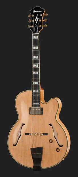 Ibanez Pat Metheny Pm200 Nt Prestige Japon Signature H Ht Eb - Natural - Hollow bodytock elektrische gitaar - Variation 2