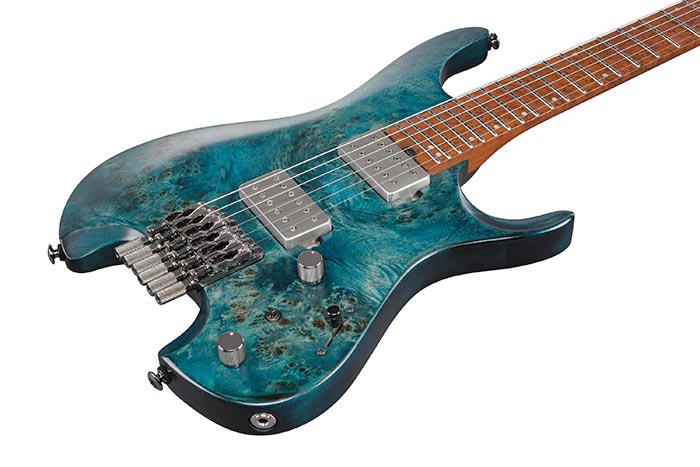 Ibanez Q52pb Col Quest Standard 2h Ht Mn - Cosmic Blue Low Gloss - Elektrische reisgitaar - Variation 2